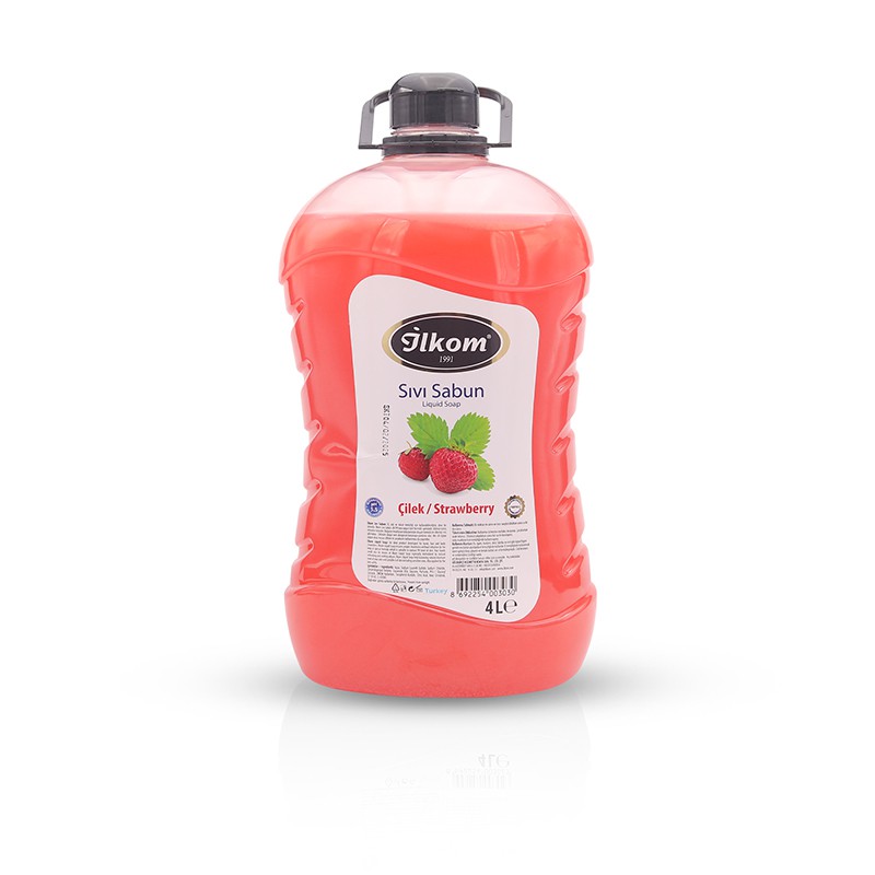 İlkom CoolMax Sıvı El Sabun - Beyaz Sabun Kokulu - 400Ml