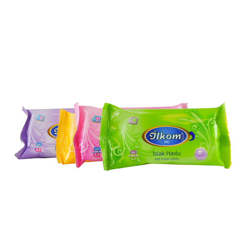 7cm x 10cm Özel Baskılı Tek Kullanımlı Mendil